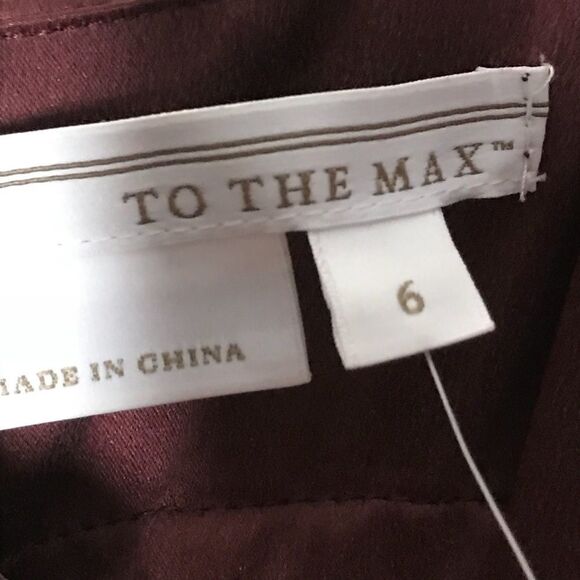 To The Max Sz 6 Dress NWT - Picture 3 of 7